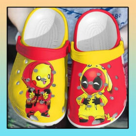 Sabots Baby Deadpool And Pikachu Crocs Crocband Clog Comfortable Water Shoes –  Clog