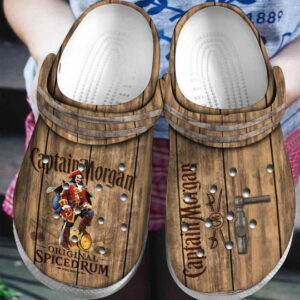 Sabots Captain Morgan Rum Logo Crocs Classic Clogs Shoes -  Clog