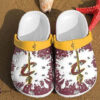 Sabots Cleveland Cavaliers Logo Pattern Crocs Classic Clogs Shoes In Purple & White -  Clog