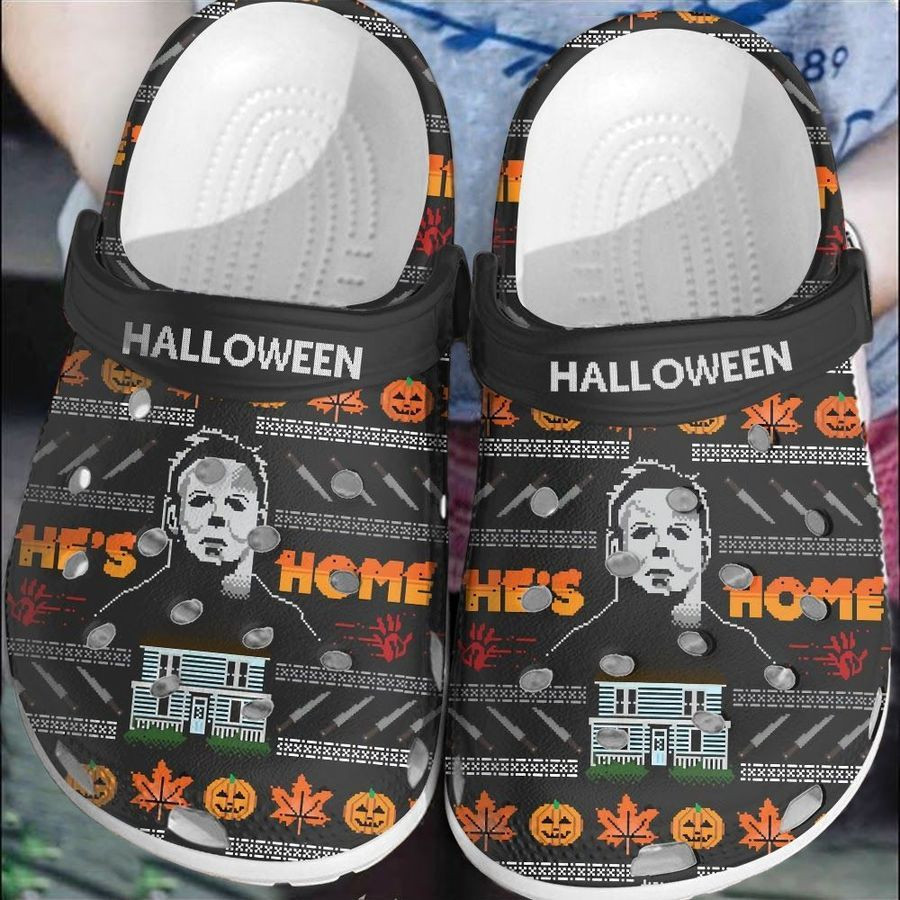 Sabots Michael Myers He’s Home Crocs Crocband Clogs - Clog