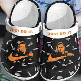 Sabots Halloween Movie Just Do It Michael Myers Characters Horror Movie Crocs Crocband Clogs –  Clog