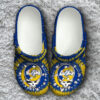 Sabots Los Angeles Rams Logo Pattern Crocs Classic Clogs Shoes In Blue & Yellow -  Clog