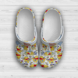 Sabots Full Lovely Winnie The Pooh Honey Crocs Crocband Clog Comfortable Water Shoes -  Clog