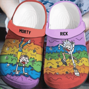 Sabots Rick And Morty Friendship Crocs Crocband Clog Comfortable Water Shoes -  Clog
