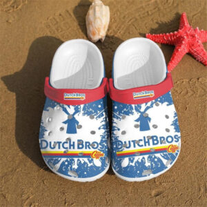 Sabots Dutch Bros Crocs Crocband Clog Comfortable Water Shoes In Blue -  Clog
