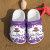 Sabots Crown Loyal Oreo Clog Pattern Crocs Classic Clogs Shoes In Purple & White -  Clog