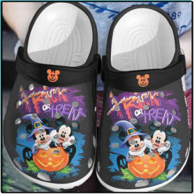 Sabots Halloween Mickey And Minnie Trick Or Treat Crocs Crocband Clogs –  Clog