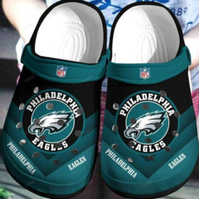 Sabots Philadelphia Eagles On Dark Green Crocs Crocband Clog Comfortable Water Shoes –  Clog
