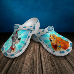 Sabots Lady Tramp Crocs Crocband Clog Comfortable Water Shoes In White And Mint -  Clog