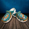 Sabots Miami Dolphins Green Crocband Crocs Clogs -  Clog