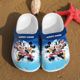 Sabots Mickey Mouse Cute Crocs Crocband Clog Comfortable Water Shoes In Blue –  Clog