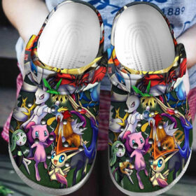 Sabots Legendary Pokemon Cartoon Colorful Crocs Crocband Clog Comfortable Water Shoes –  Clog