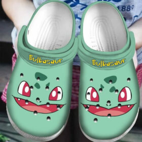 Sabots Pokemon Bulbasaur In Green Crocs Crocband Clog Comfortable Shoes –  Clog
