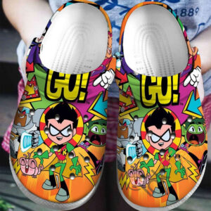 Sabots Teen Titans Dc Comics Rubber Crocs Crocband Clog Comfortable Water Shoes -  Clog