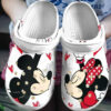 Sabots Mickey Mouse Kissing Crocs Crocband Clog Comfortable Water Shoes -  Clog