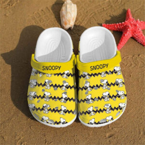 Sabots Snoopy Charlie Brown Peanuts Crocs Crocband Clog Comfortable Water Shoes -  Clog