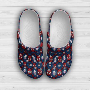 Sabots Full Icon Spider Man Marvel Comics Crocs Crocband Clog Comfortable Water Shoes -  Clog