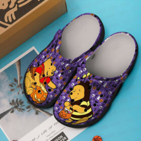 Sabots Winne The Pooh Halloween Purple Crocs Crocband Clog Comfortable Water Shoes –  Clog