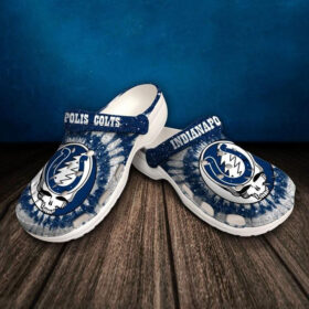 Sabots Indianapolis Colts Navy Blue Crocband Crocs Clogs –  Clog