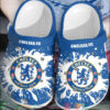 Sabots Chelsea Football Club Logo Crocs Crocband Clog Comfortable Water Shoes -  Clog