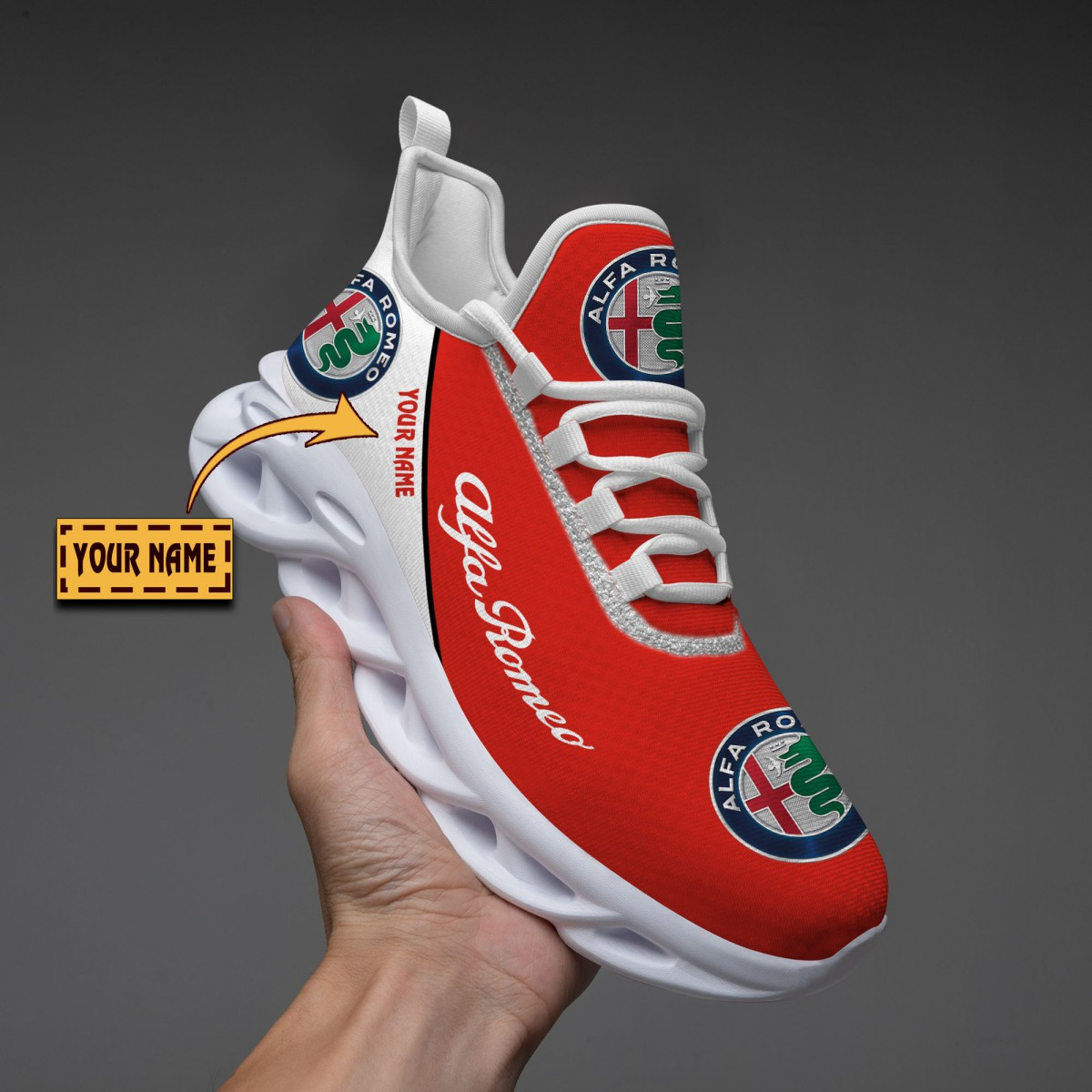 Chaussures Alfa Romeo Red