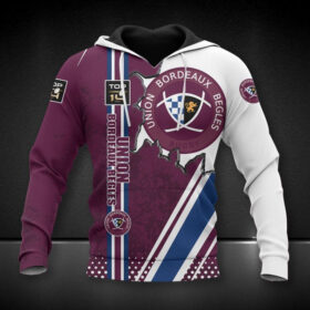 Sweat à capuche Union Bordeaux Bègles