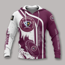 Sweat à capuche Union Bordeaux Bègles