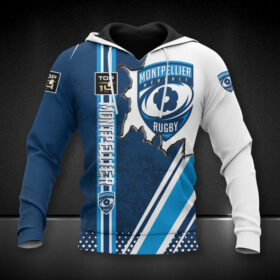 Sweat à capuche Montpellier Hérault Rugby