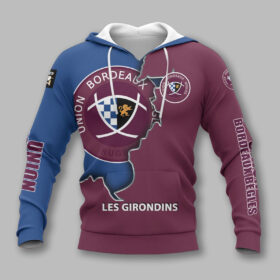 Sweat à capuche Union Bordeaux Bègles