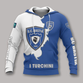 Sweat à capuche Sporting Club di Bastia