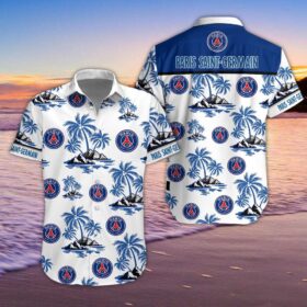 Chemise hawaïenne Paris Saint-Germain