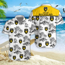 Chemise hawaïenne Stade Rochelais