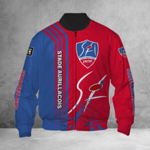Blouson bomber Stade Aurillacois Cantal Auvergne