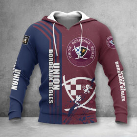 Sweat à capuche Union Bordeaux Bègles