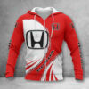 Hoodie zippé Honda