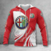Hoodie zippé Alfa Romeo
