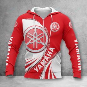 Hoodie zippée Yamaha