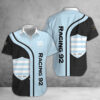 Chemise hawaïenne Racing 92