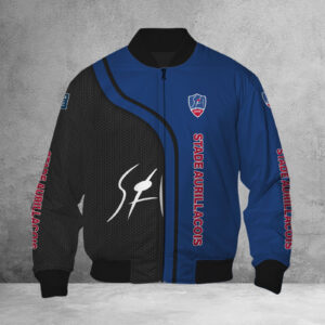Blouson bomber Stade Aurillacois Cantal Auvergne