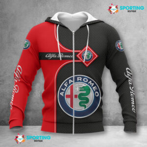 Hoodie zippé Alfa Romeo