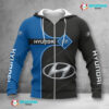 Hoodie zippé Hyundai