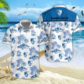 Chemise hawaïenne Grenoble Foot 38