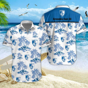 Chemise hawaïenne Grenoble Foot 38