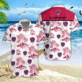 Chemise hawaïenne Clermont Foot 63