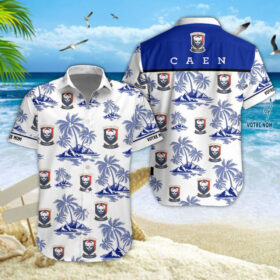 Chemise hawaïenne Stade Malherbe Caen