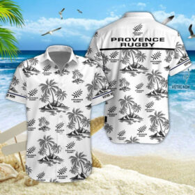 Chemise hawaïenne Provence Rugby