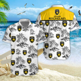 Chemise hawaïenne Stade Rochelais