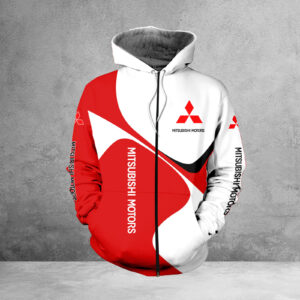 Hoodie zippé Mitsubishi