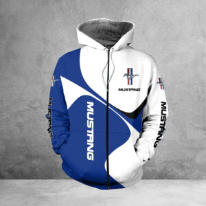 Hoodie zippé Ford Mustang