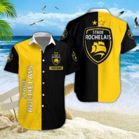 Chemise hawaïenne Stade Rochelais